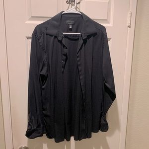 Two Alfani Mens Large Athletic Fit Shirts